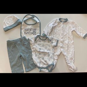 Kyle & Deena 5 Piece Baby Set